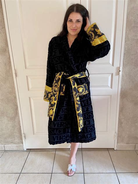 etsy versace robe|alibaba Versace bathrobe.